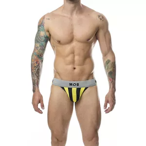 MOB - CLASSIC JOCK STRIPE YELLOW SIZE L