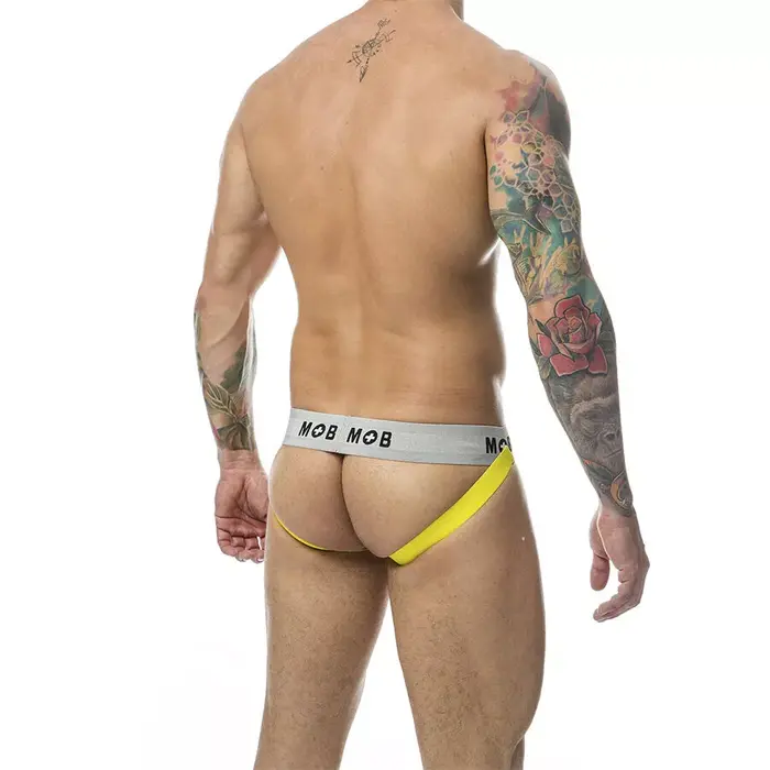 Джокстриг Mob Classic Jock Stripe Yellow XXL Photo 4