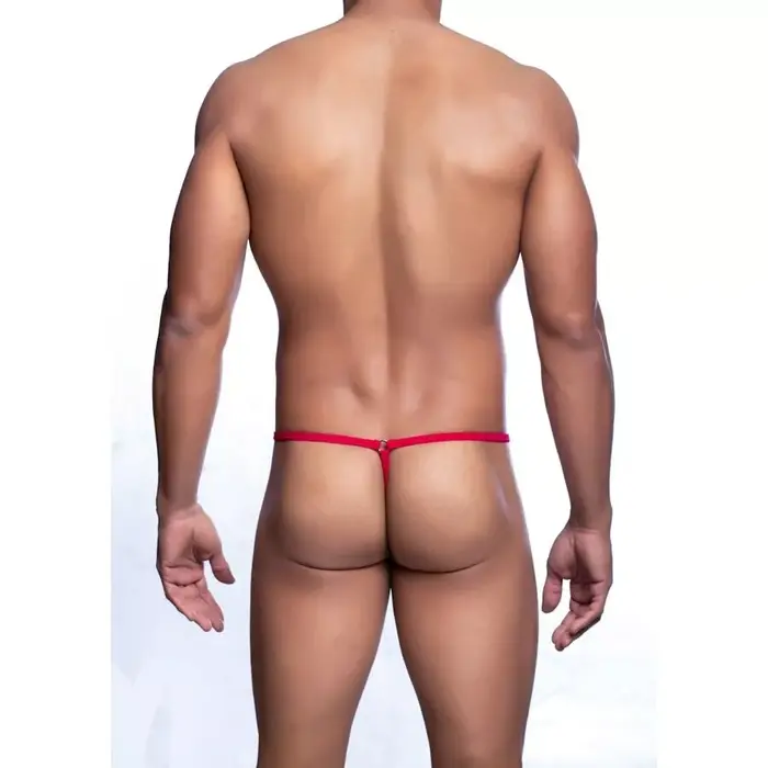 Thong underwear Mob RED tear-shaped design L/XL Photo 3