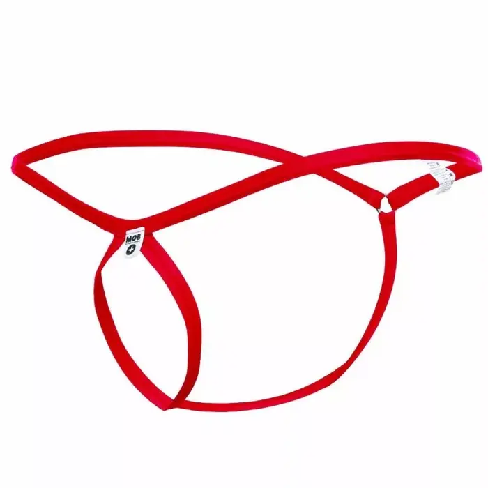 Thong underwear Mob RED tear-shaped design L/XL Photo 4