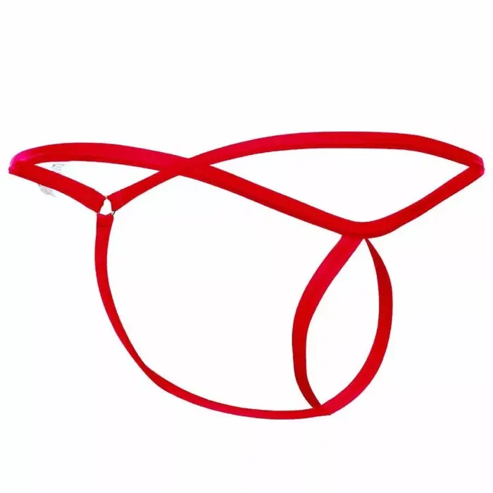 Thong underwear Mob RED tear-shaped design L/XL Photo 5