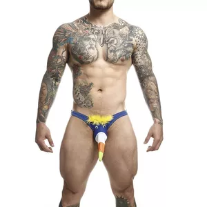 MOB - ROYAL TOUCAN SWIMSUIT SIZE M