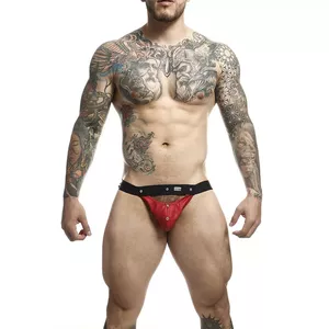 Джокстрэп Mob DNGEON Athlete — красный, one size, поддерживающее спортивное белье