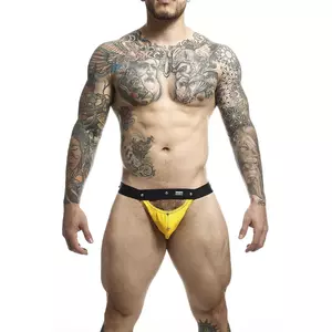Джоксрап Mob DNGEON Yellow Sportsman — поддерживающее спортивное нижнее белье, one size