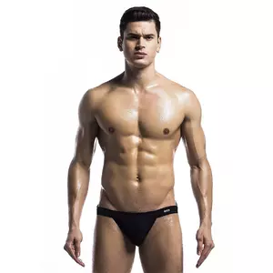 MOB - FETISH JOCKSTRAP SWIMSUIT BLACK SIZE S