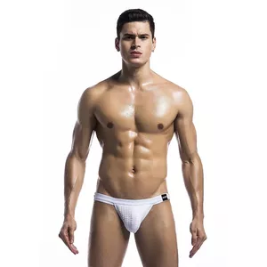 Jockstrap peldkostīms Mob D-243511 — izmērs M, balts, fetiša stilā