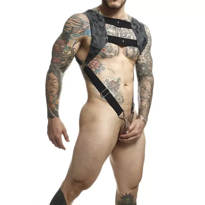 Harness Mob DNGEON — Silver Penis Ring, One Size Photo 3