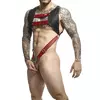 Strap harness Mob D-243437 with red penis ring Photo 2