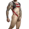 Strap harness Mob D-243437 with red penis ring Photo 3