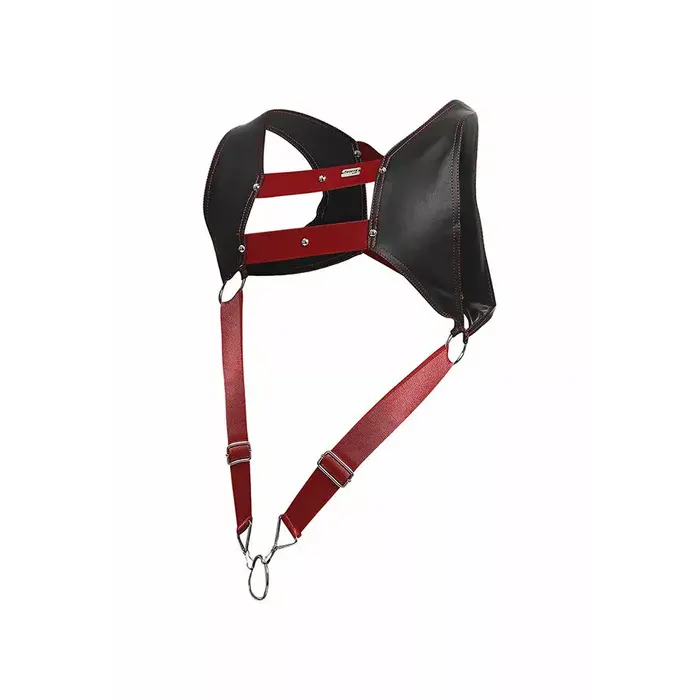 Strap harness Mob D-243437 with red penis ring Photo 8