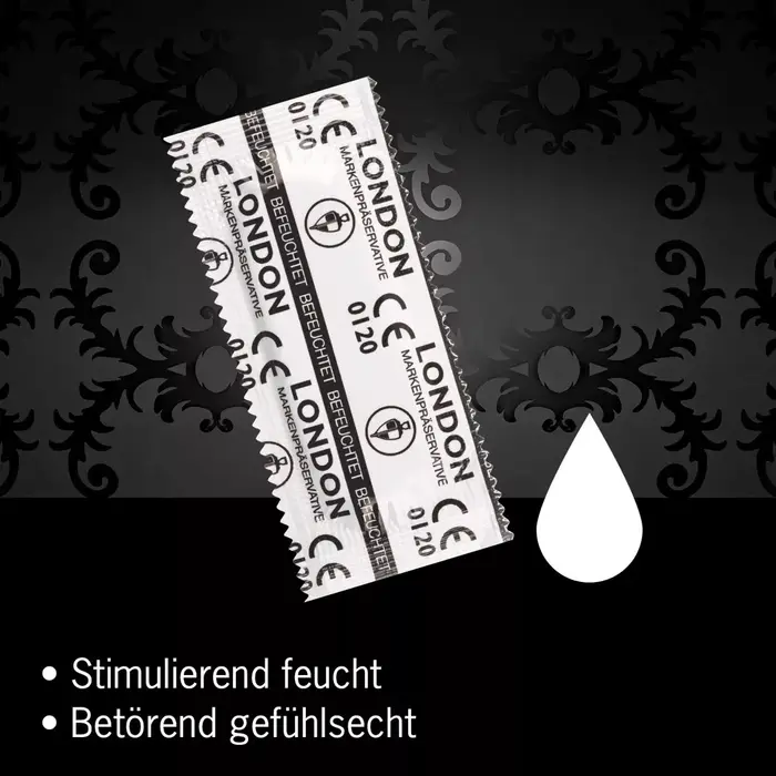 Condoms London Q600 feucht — pack of 100 Photo 4