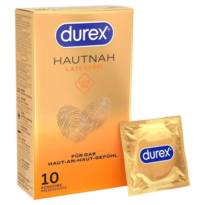 Prezervatīvi Durex Hautnah bez lateksa — 10 gab. Photo 2