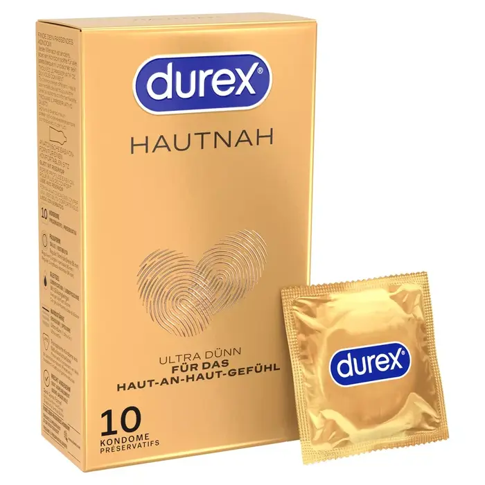 Презервативы Durex Hautnah x10 — сверхтонкие, 56 мм Photo 2
