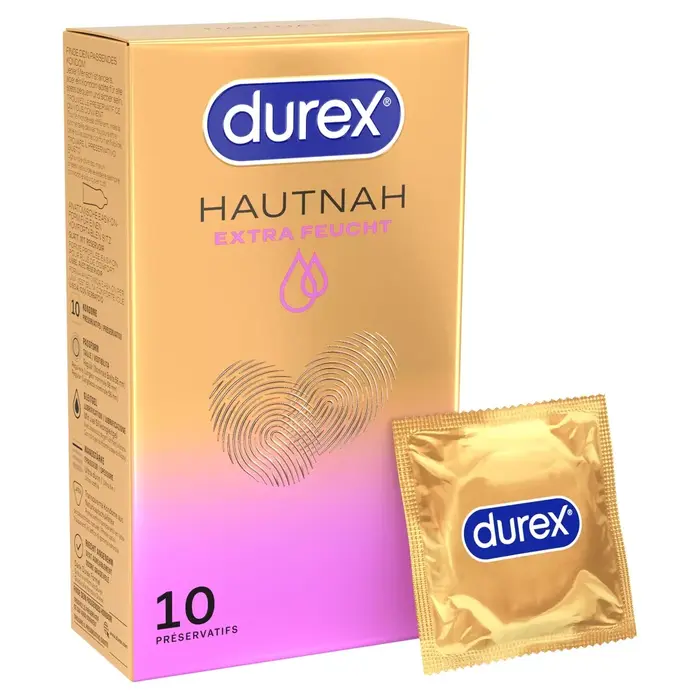 Презервативы Durex Hautnah Extra Feucht x10 Photo 2