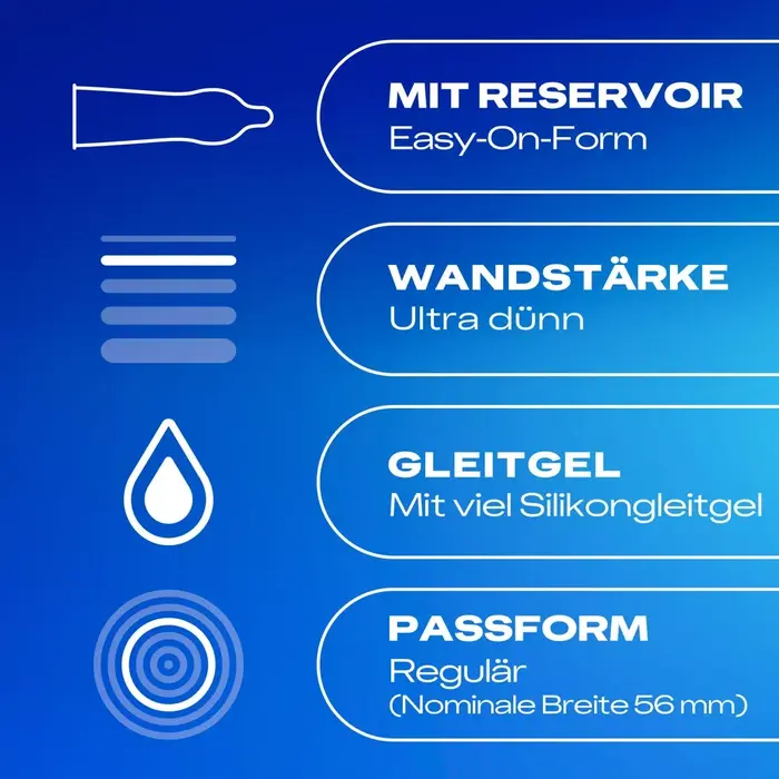 Презервативы Durex Hautnah Extra Feucht x10 Photo 3
