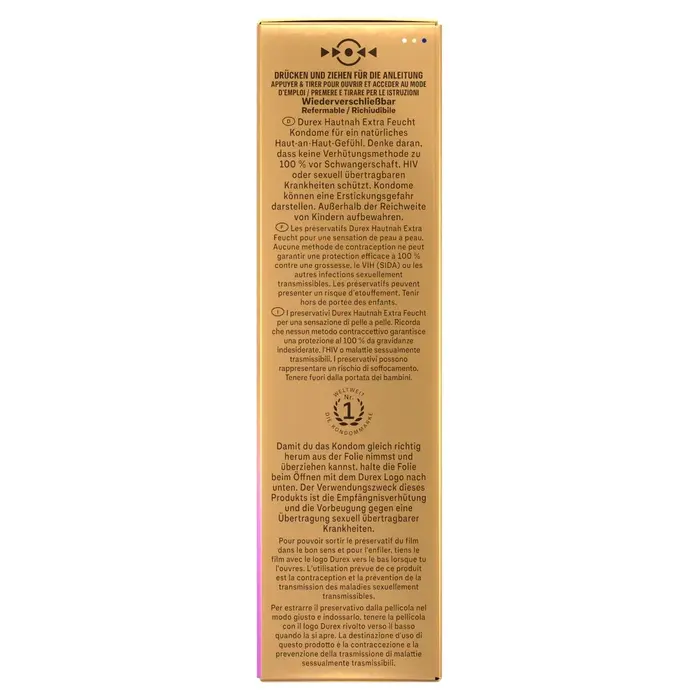 Презервативы Durex Hautnah Extra Feucht x10 Photo 5