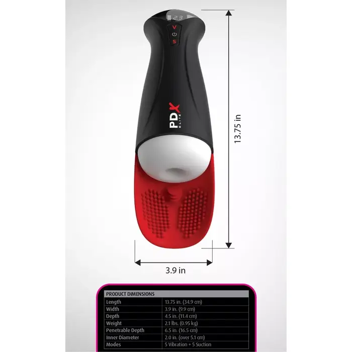 Мастурбатор PIPEDREAM PDXE Fap-O-Matic Pro XL Photo 6