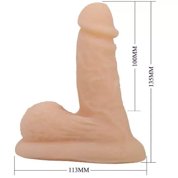 Dildo pretty love WILDON — 10 cm ultra-reālistisks Photo 9