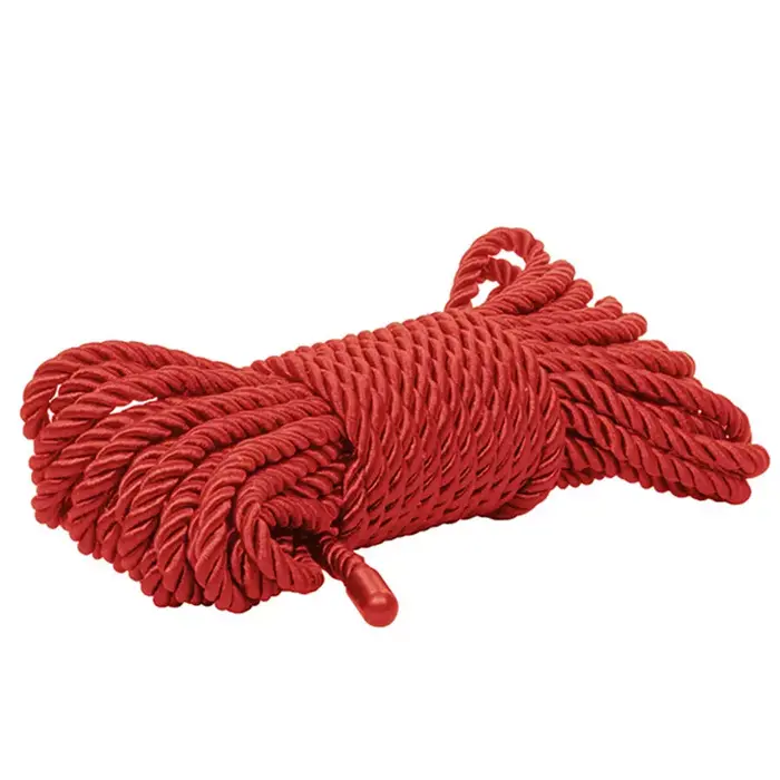 Bondage rope CalExotics Scandal Red — 10 m Photo 2