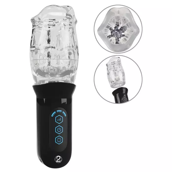 Masturbators Stroker Rotating Mast Clear Photo 2