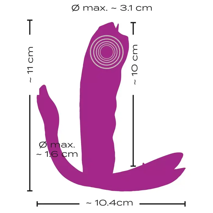 Biksīšu vibrators javida 05531150000 — silikons, ūdensizturīgs Photo 13