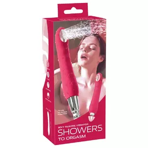 Vibrators You2Toys Showers to Orgasm — silikons, ūdensizturīgs, garums 20,1 cm, Ø 3,6 cm, uzlādējams