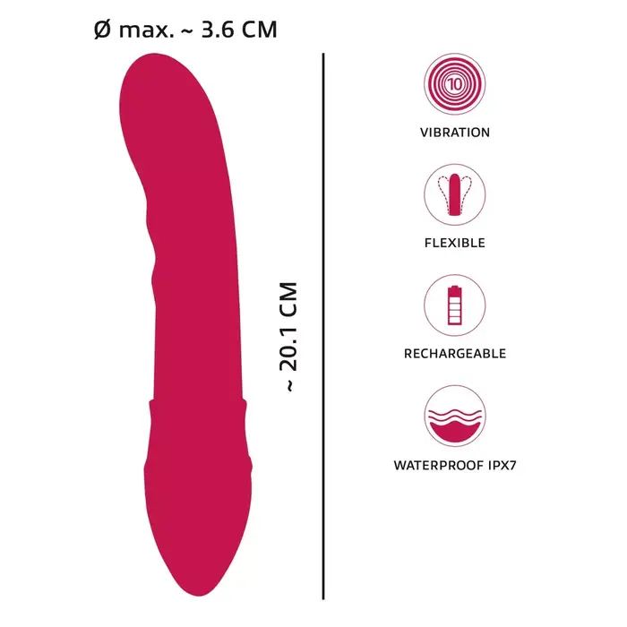 Vibrator You2Toys Showers to Orgasm — silicone, waterproof Photo 12