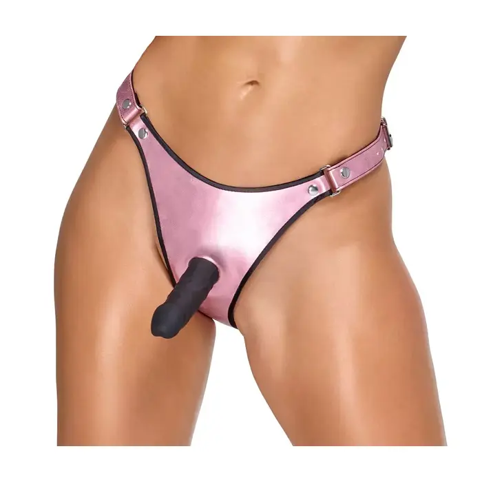 Stringi ar noņemamu dildo bad kitty BK Thong+Dildo L/XL Photo 2
