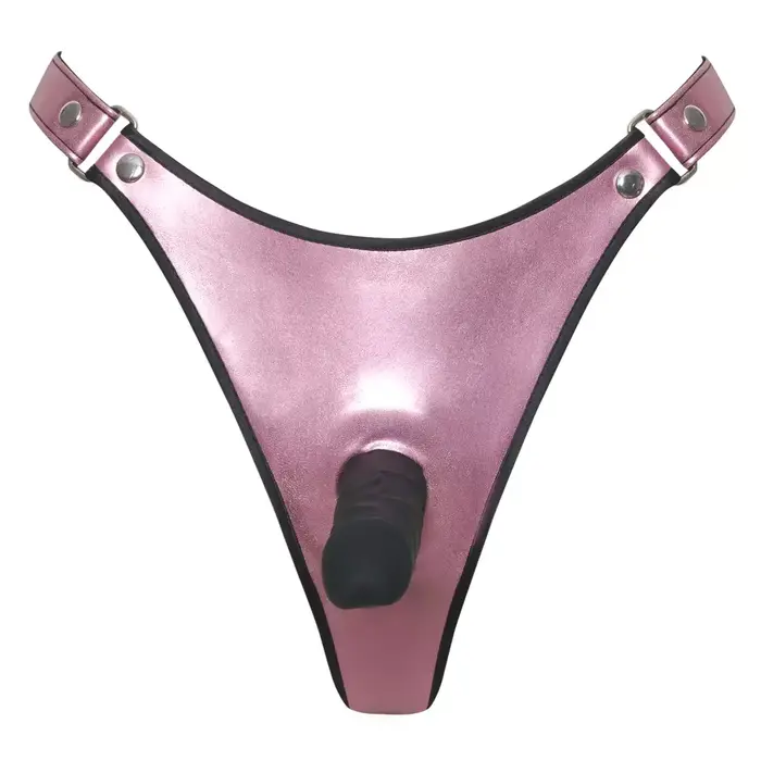 Bad Kitty BK Thong+Dildo 2XL — strap-on stringi ar dildo Photo 5
