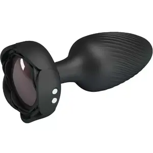 PRETTY LOVE - VARIAN ANĀLAIS KONTAKTDAKŠA AR LED APGAISMOJUMU MELNS 10,8 CM