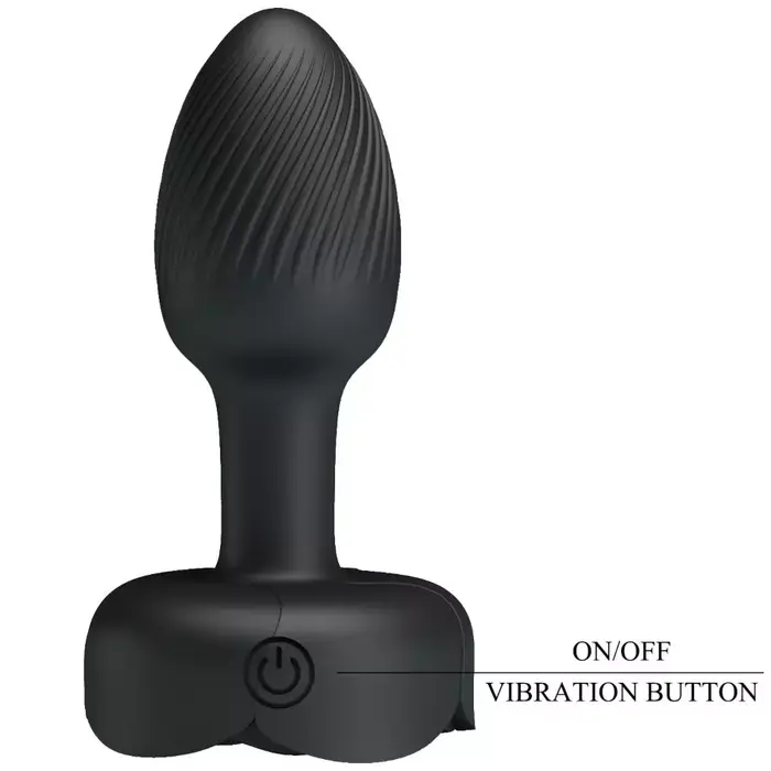 Anal plug pretty love OLMAN with LED — 8.8 cm Photo 7
