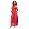 Dress CHILIROSE CR 4853 — red lace, size L/XL Photo 5