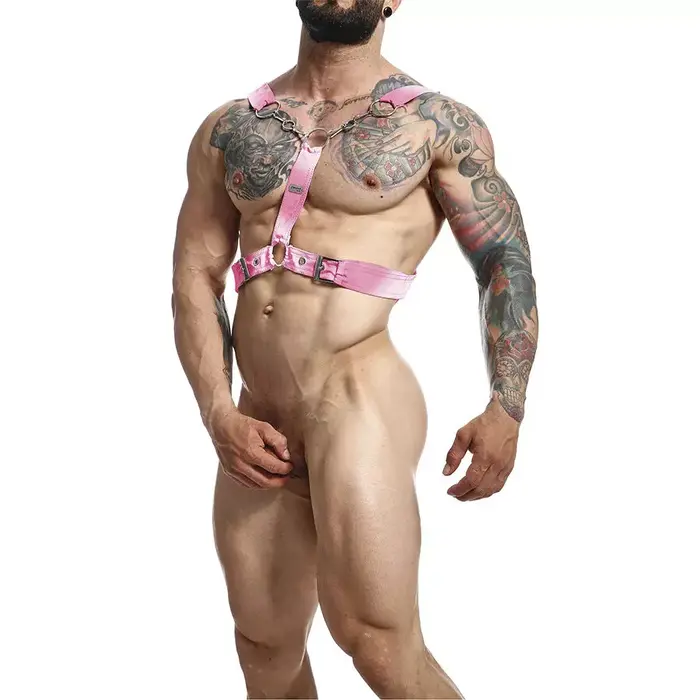 Chain harness Mob DNGEON Pink Photo 2