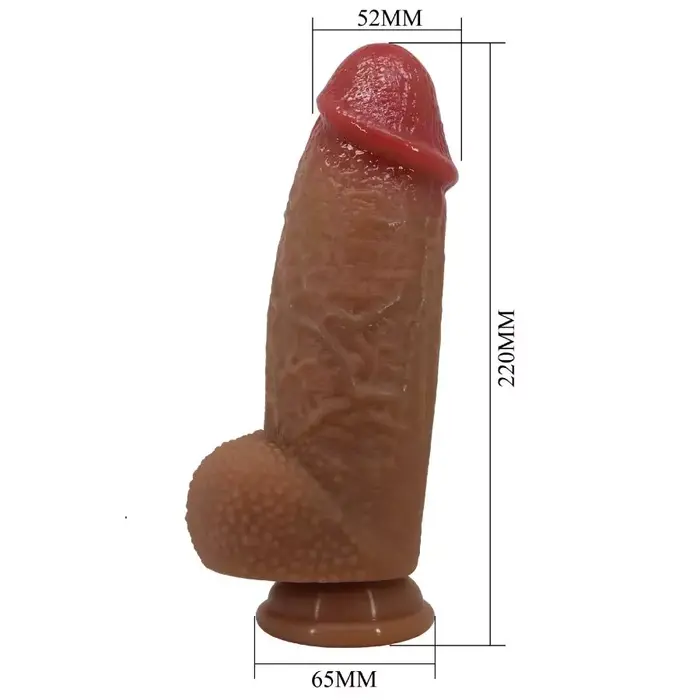 Dildo pretty love Achille Ultra Realistic 22 cm Photo 6