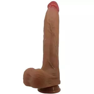 Dildois pretty love Adley ultra-reālistisks 28 cm — dzīvai sajūtai, individuālai vai pāru lietošanai