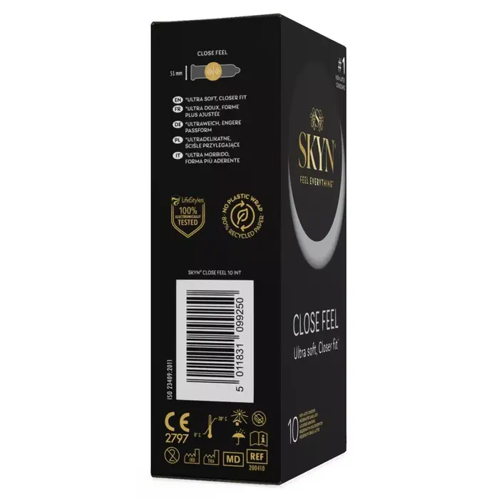 Condoms SKYN Close Feel — pack of 10 Photo 2