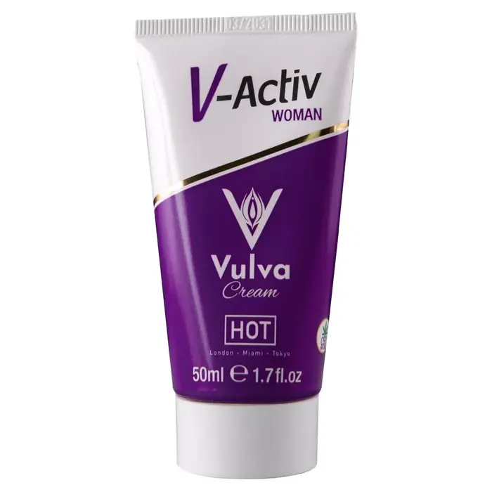 V-Activ Vulva Cream CBD 50 ml — hot intimate cream Photo 2