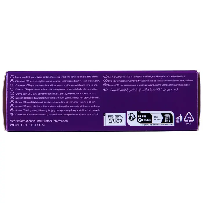 V-Activ Vulva Cream CBD 50 ml — hot intimate cream Photo 5