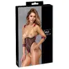 Body Bondage M — Cottelli Collection open-cup crotchless body Photo 1