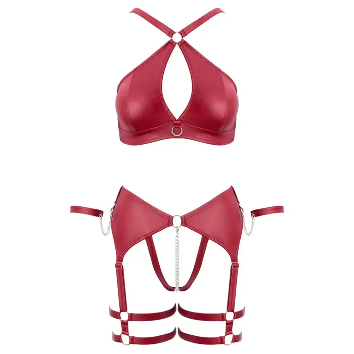 Apakšveļu komplekts Cottelli Collection Bra Set Bondage S Photo 10