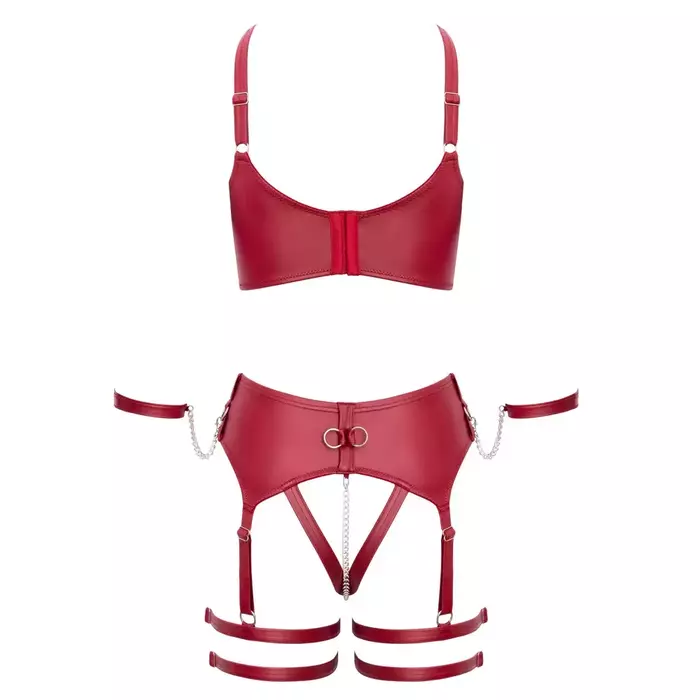 Apakšveļu komplekts Cottelli Collection Bra Set Bondage S Photo 11