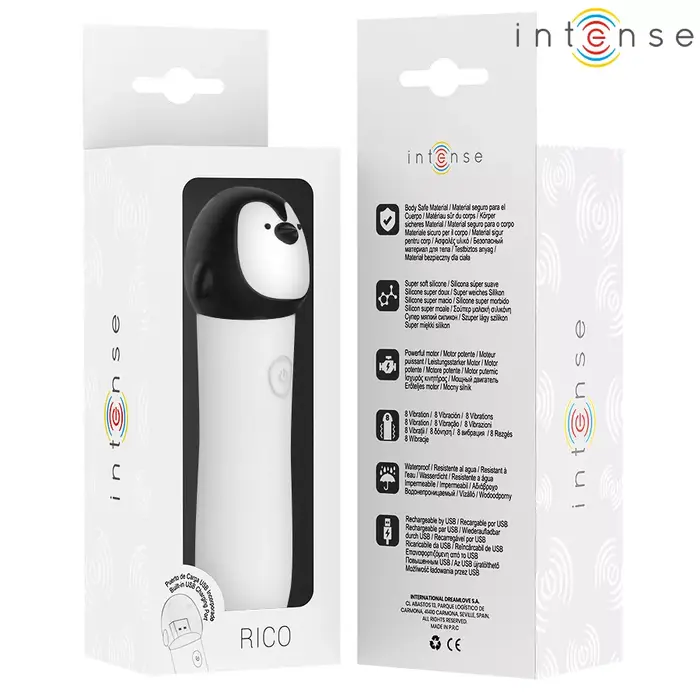 Vibrators INTENSE RICO Vibrating Bullet Penguin D-242829 Photo 7