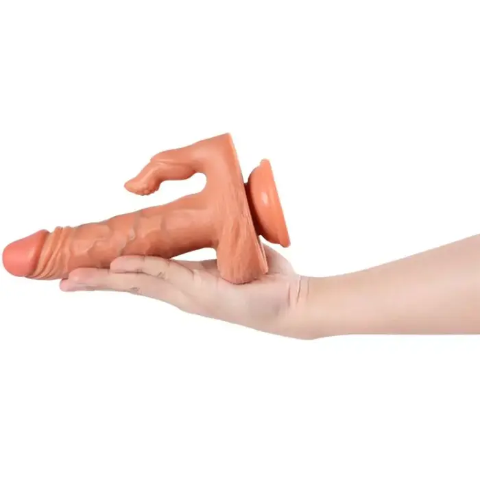 Dilds un klitora stimulatora SHEQU JULIAN — 16 cm Photo 9