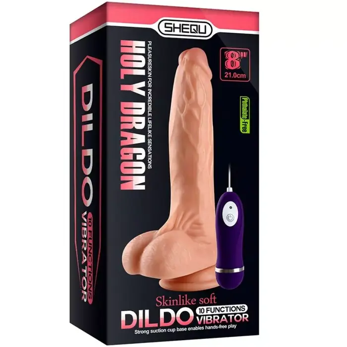 Vibrators dildos SHEQU Holy Dragon — 20,5 cm Photo 6
