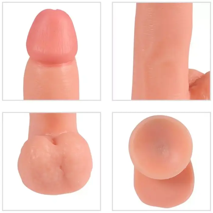 Vibrators-dildo SHEQU ADAM — 21 cm Photo 6