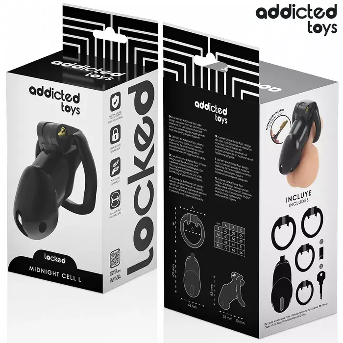 Устройство для культизации ADDICTED TOYS LOCKED Mindnight Cell L Photo 6