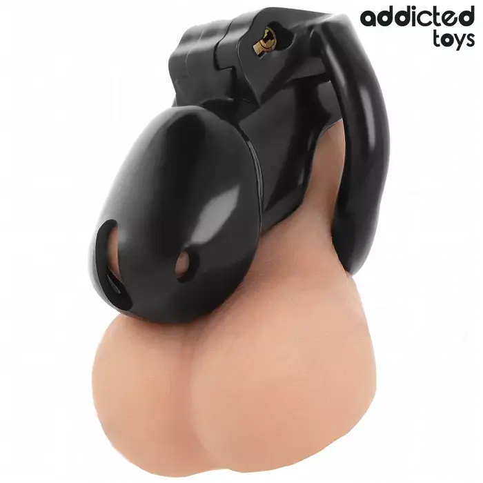 Chastity device ADDICTED TOYS LOCKED Mindnight Cell S 4.8 cm Photo 3