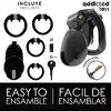 Chastity device ADDICTED TOYS LOCKED Mindnight Cell S 4.8 cm Photo 4