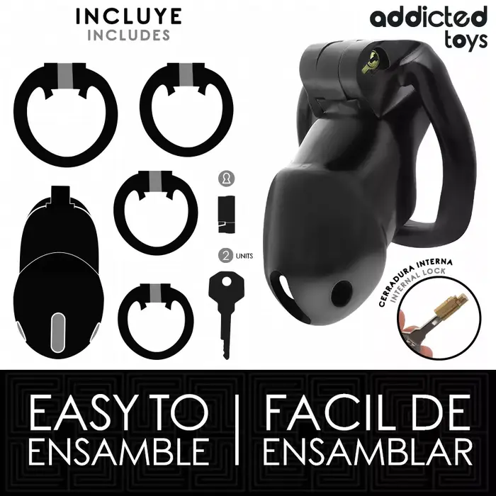 Penis cage ADDICTED TOYS LOCKED MindNight Cell M Photo 4