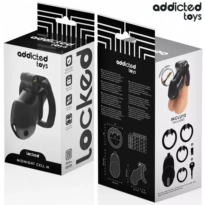 Penis cage ADDICTED TOYS LOCKED MindNight Cell M Photo 6